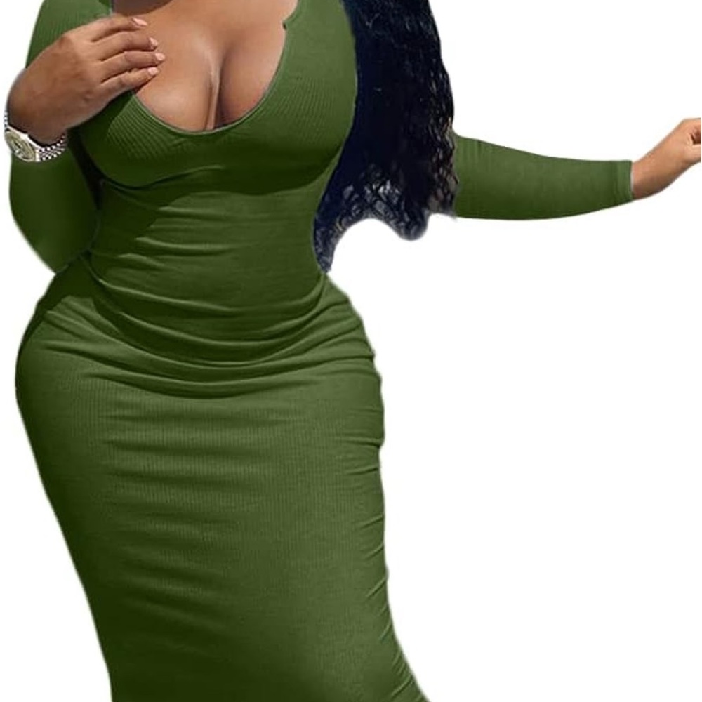 Mulisky Women's Sexy Bodycon Maxi